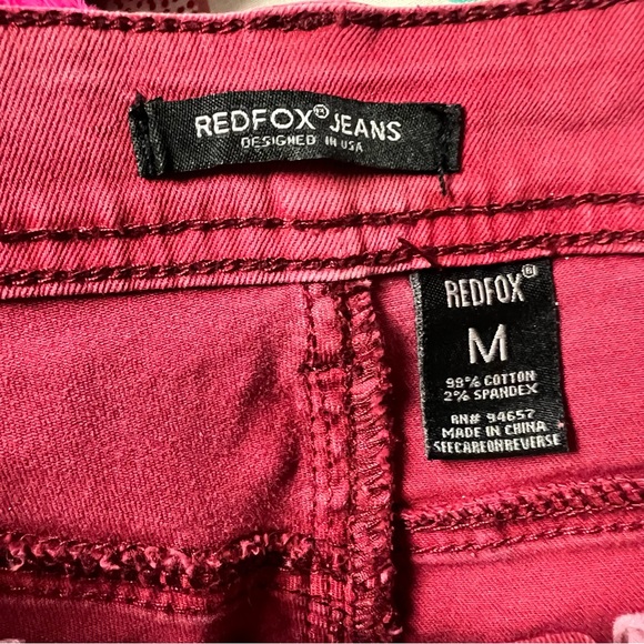 REDFOX JEANS Bermuda Shorts Jeans NWOT - Picture 5 of 8